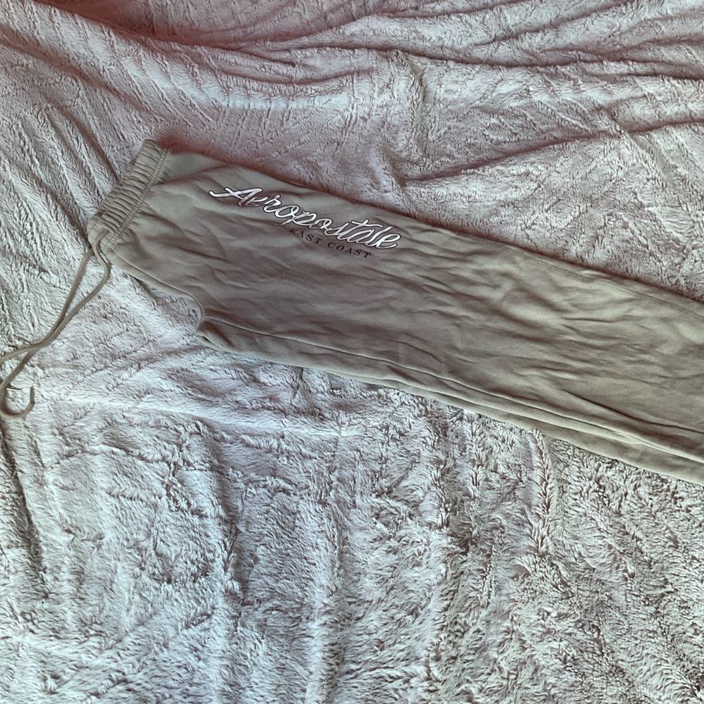 Aeropostale Women's Gray Pajama Pants